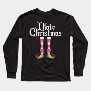 I hate Christmas Long Sleeve T-Shirt